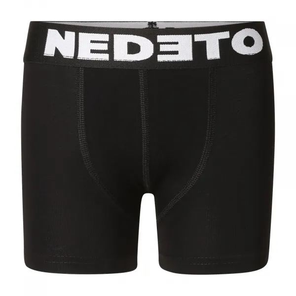 3PACK detské boxerky Nedeto čierné (3NBDC1) 4-5 let, trenky