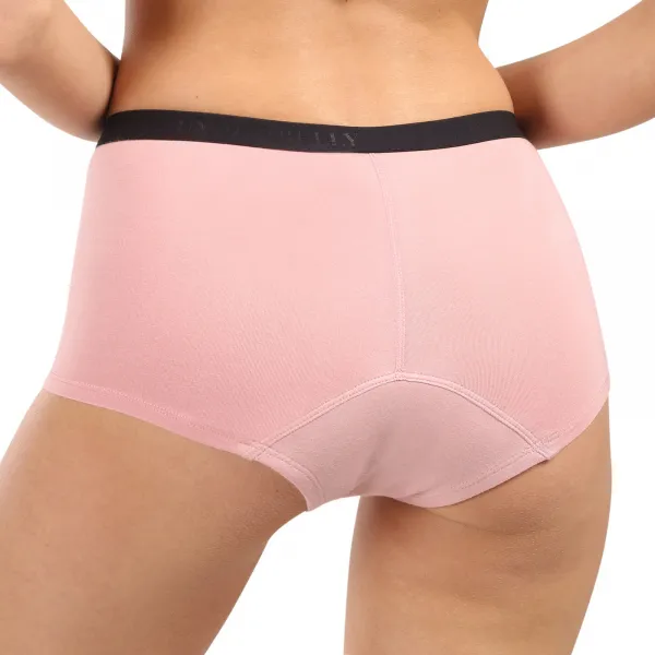 Menštruačné nohavičky Underbelly Lowee ružové (LOWEE-RU-EM-1-MM) S
