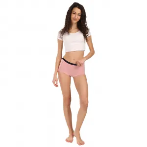 Menštruačné nohavičky Underbelly Lowee ružové (LOWEE-RU-EM-1-MM) S