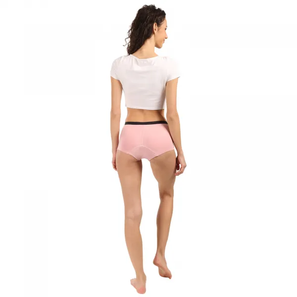 Menštruačné nohavičky Underbelly Lowee ružové (LOWEE-RU-EM-1-MM) S