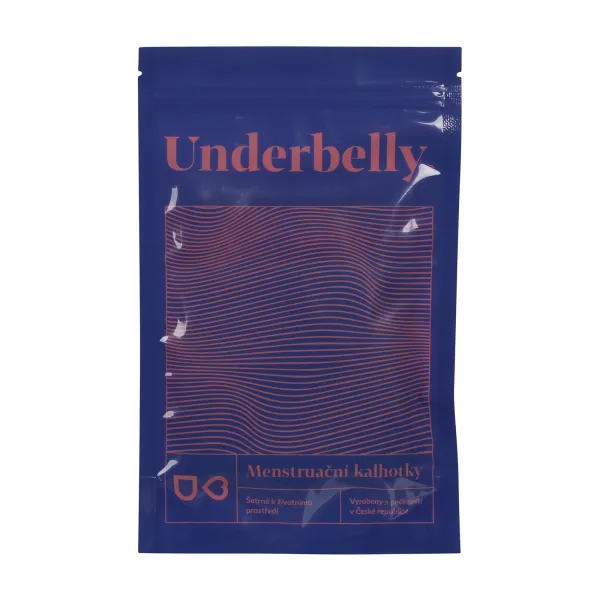 Menštruačné nohavičky Underbelly Lowee ružové (LOWEE-RU-EM-1-MM) S