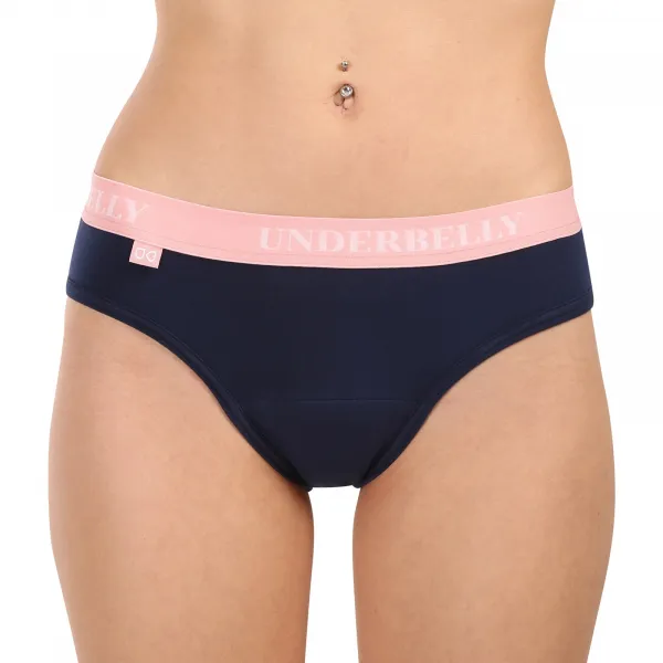 Menštruačné nohavičky Underbelly Univers modré (UNIVERS-MO-RU-2-MM) M