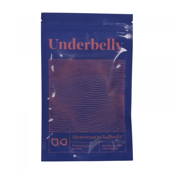 Menštruačné nohavičky Underbelly Univers modré (UNIVERS-MO-RU-2-MM) M
