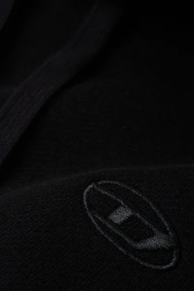 Mikina Diesel S-Macs-Hood-T1 Sweat-Shirt Black