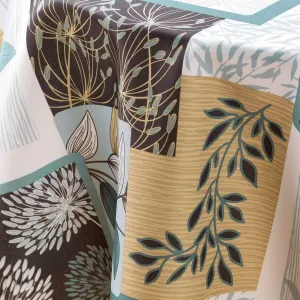 Obrus ​​s patchwork potlačou listov