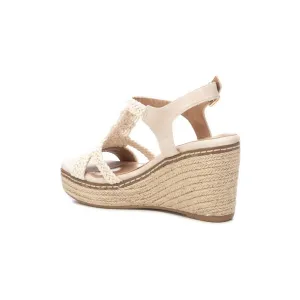 Macramé sandále na klinovom podpätku XTI®