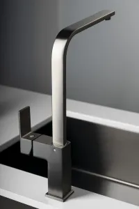 SAPHO SAPHO - FRACTO stojánkova drezová batéria, gun metal FA125GM