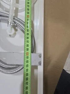 KERRA - Sprchový panel s hydromasážou Tore (čierny) 5907548105516