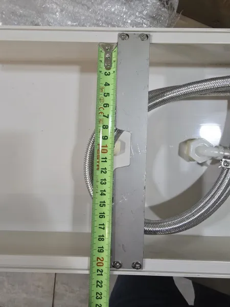 KERRA - Sprchový panel s hydromasážou Tore (čierny) 5907548105516
