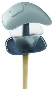 Prosperplast Kŕmidlo pre vtáčikov BirdieFood 24,8 cm antracit