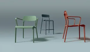 Prosperplast Záhradné kreslo Rimos 62 cm zemito hnedé