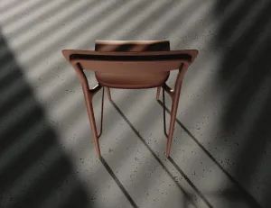 Prosperplast Záhradná vysoká barová stolička RIMOS 52x54,5x107,5 cm šedá