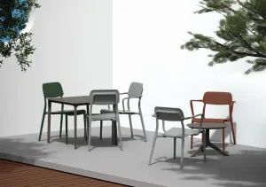 Prosperplast Záhradné kreslo Rimos 62 cm zemito hnedé