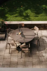 Prosperplast Záhradné kreslo Rimos 62 cm zemito hnedé