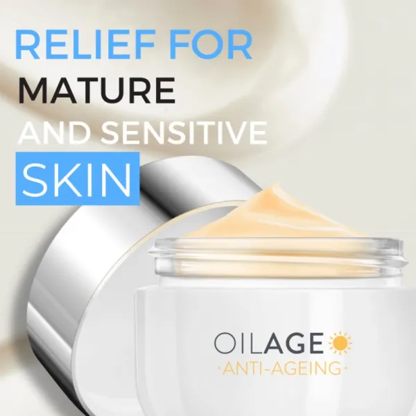Dermedic Oilage Anti-Ageing vyživujúci denný krém pre obnovu hutnosti pleti 50 g