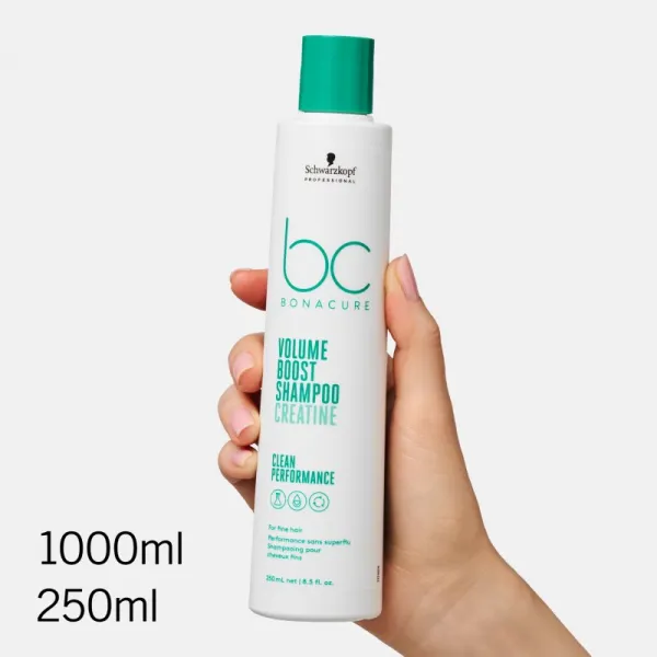 Schwarzkopf Professional BC Bonacure Volume Boost objemový šampón pre jemné vlasy bez objemu 250 ml