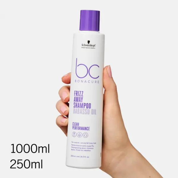 Schwarzkopf Professional BC Bonacure Frizz Away Shampoo šampón pre nepoddajné a krepovité vlasy 250 ml