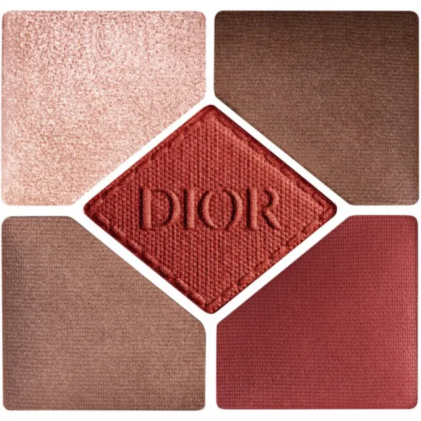 DIOR Diorshow 5 Couleurs Couture paletka očných tieňov odtieň 673 Red Tartan 7 g