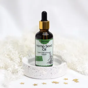Nacomi Light Cold-Pressed Helper konopný olej s pipetou 50 ml