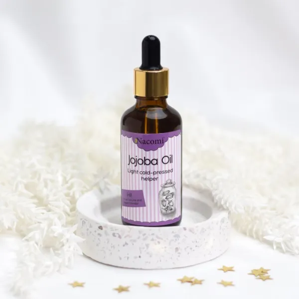 Nacomi Light Cold-Pressed Helper jojobový olej 50 ml