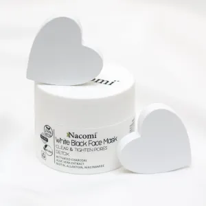 Nacomi White & Black čistiaca pleťová maska 50 ml