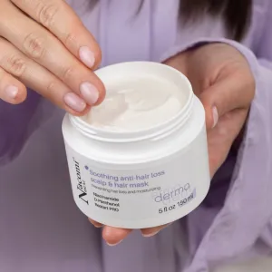 Nacomi Next Level Dermo upokojujúca maska na vlasy a vlasovú pokožku 150 ml