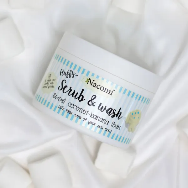 Nacomi Fluffy... Sweet Coconut-Banana umývacia pena 180 ml