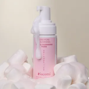 Nacomi Zero Pore & Blemishes čistiaca pena Marshmallow 150 ml