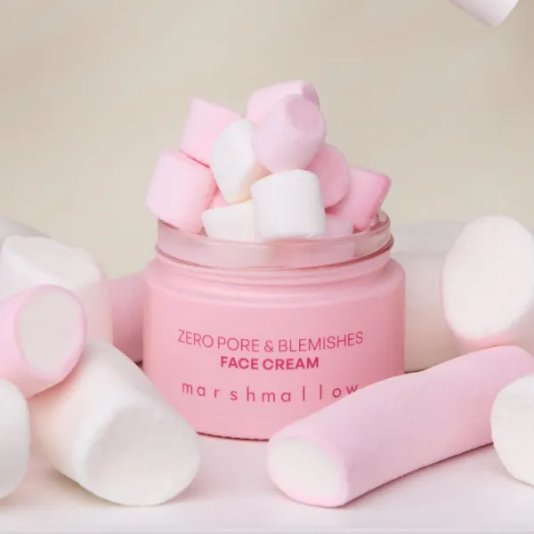 Nacomi Zero Pore & Blemishes pleťový krém proti nedokonalostiam pleti MARSHMALLOW 40 ml