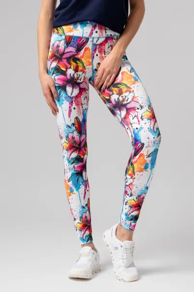 LELOSI Legíny Twist Florina (2 v 1) MEDIUM