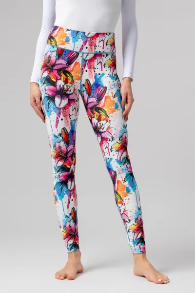 LELOSI Legíny Twist Florina (2 v 1) MEDIUM