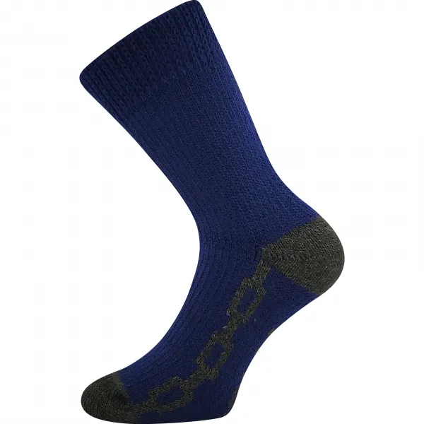 Teplé ponožky Boma tmavomodre (Sleep-blue) M