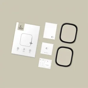 Tech-Protect Glass Ring 2x ochranné sklo na Apple Watch Ultra 1 / 2 / 3 (49mm), čierne