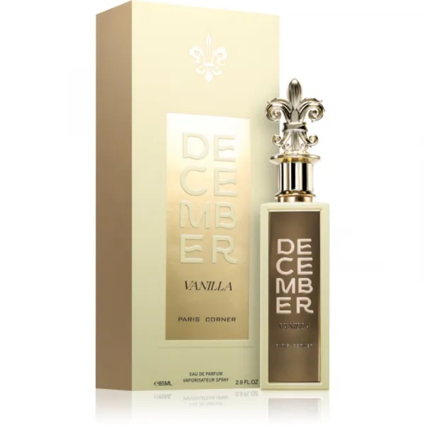Paris Corner December Vanilla parfumovaná voda unisex 85 ml