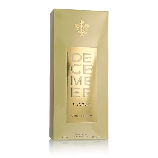 Paris Corner December Vanilla parfumovaná voda unisex 85 ml