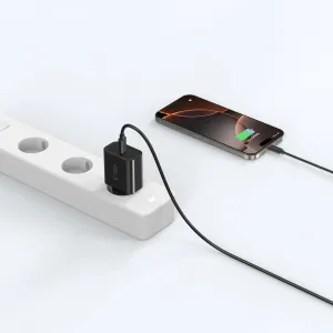 Tech-Protect NC20W sieťová nabíjačka USB-C PD 20W, čierna