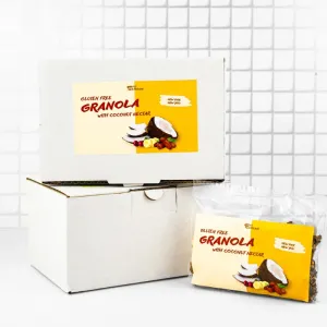 Bezlepková granola - zapečená s kokosovým nektárom (300g)