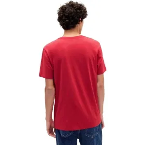 GAP V-EVERYDAY SOFT CREW - SOLID Unisex tričko, červená, veľkosť