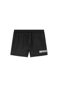 Plavky Diesel Ken-37-D-Box Boxer-Shorts Black/White