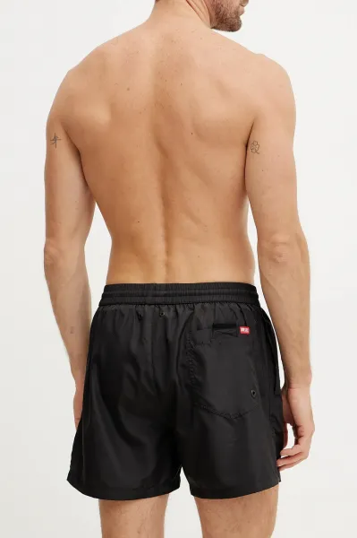Plavky Diesel Ken-37-D-Box Boxer-Shorts Black/White