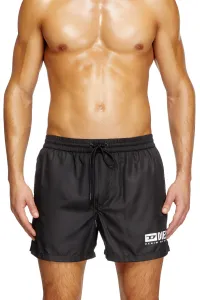 Plavky Diesel Ken-37-D-Box Boxer-Shorts Black/White