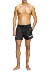 Plavky Diesel Ken-37-D-Box Boxer-Shorts Black/White