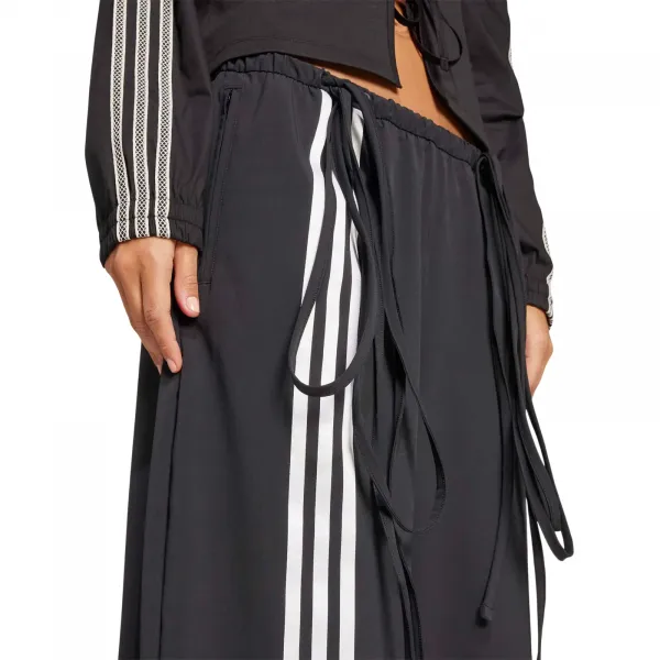 adidas Ribbon Parachute Pants W "Black" (JV9727)
