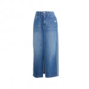 adidas Adicolor 3-Stripes Denim Pencil Skirt W "Indigo Denim" (JW2658)