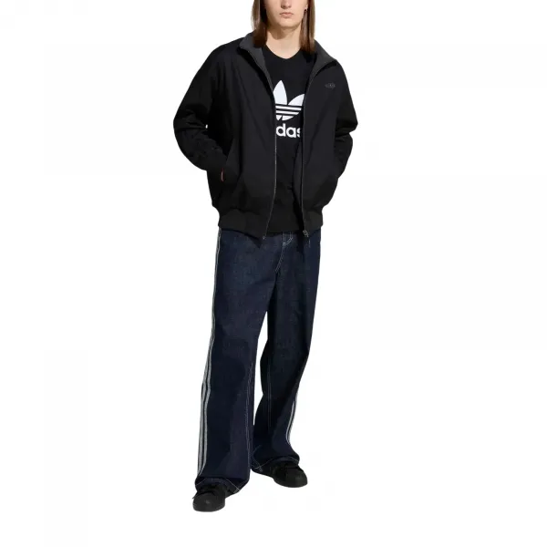 adidas 90s Alternative Sport Reversible Polar Fleece Jacket "Black" (KS6843)