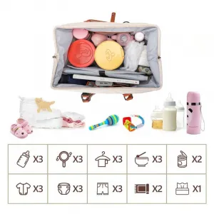 BABY MIX Taška pre mamičku Mommy Bag čierna