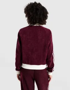 adidas Velour Knit Track Top W "Maroon" (KS0400)
