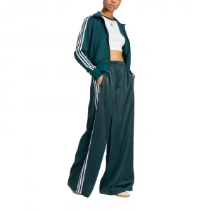 adidas Adicolor Satin Wide Leg W "Aurora Ivy" (JV7511)