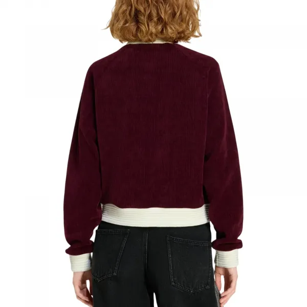 adidas Velour Knit Track Top W "Maroon" (KS0400)