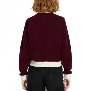 adidas Velour Knit Track Top W "Maroon" (KS0400)